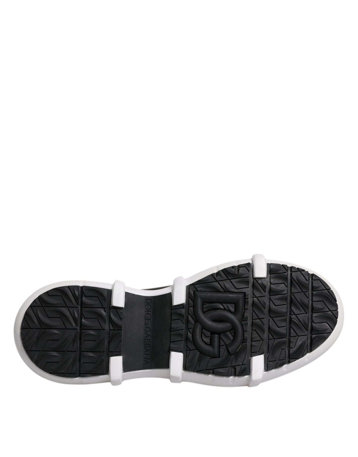 Dolce & Gabbana Black Nylon Galileo High Top Sneakers Shoes Curated Luxury Accessories by Orvyn