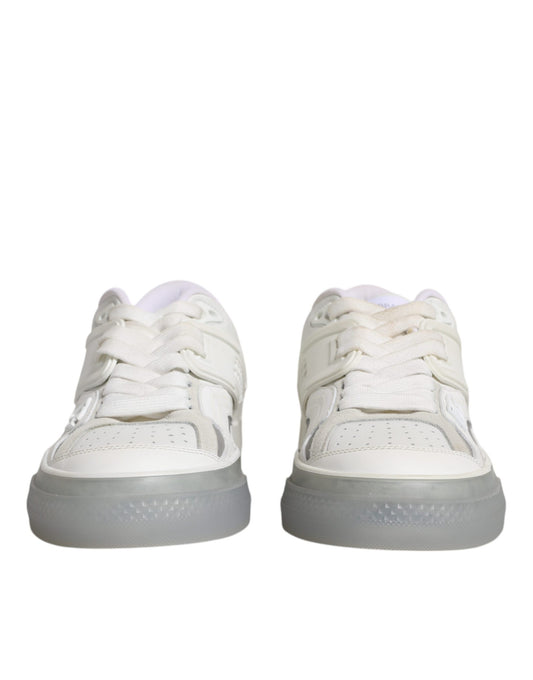 Dolce & Gabbana White DG Logo CUSTOM 2.Zero Sneakers Shoes Curated Luxury Accessories by Orvyn