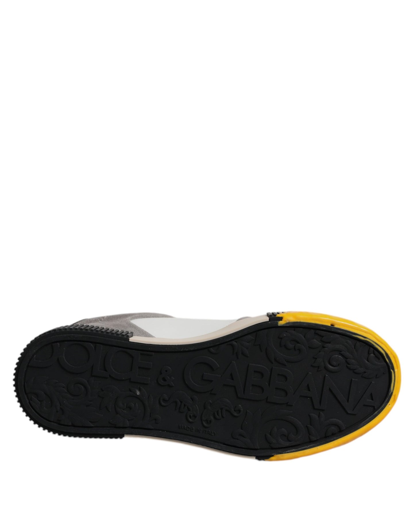 Dolce & Gabbana Multicolor Leather DNA Low Top Sneakers Shoes Curated Luxury Accessories by Orvyn