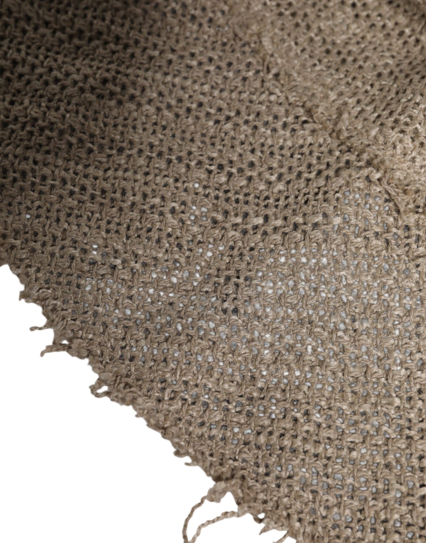 Dolce & Gabbana Beige Linen Wide Brim Bucket Hat Curated Luxury Accessories by Orvyn