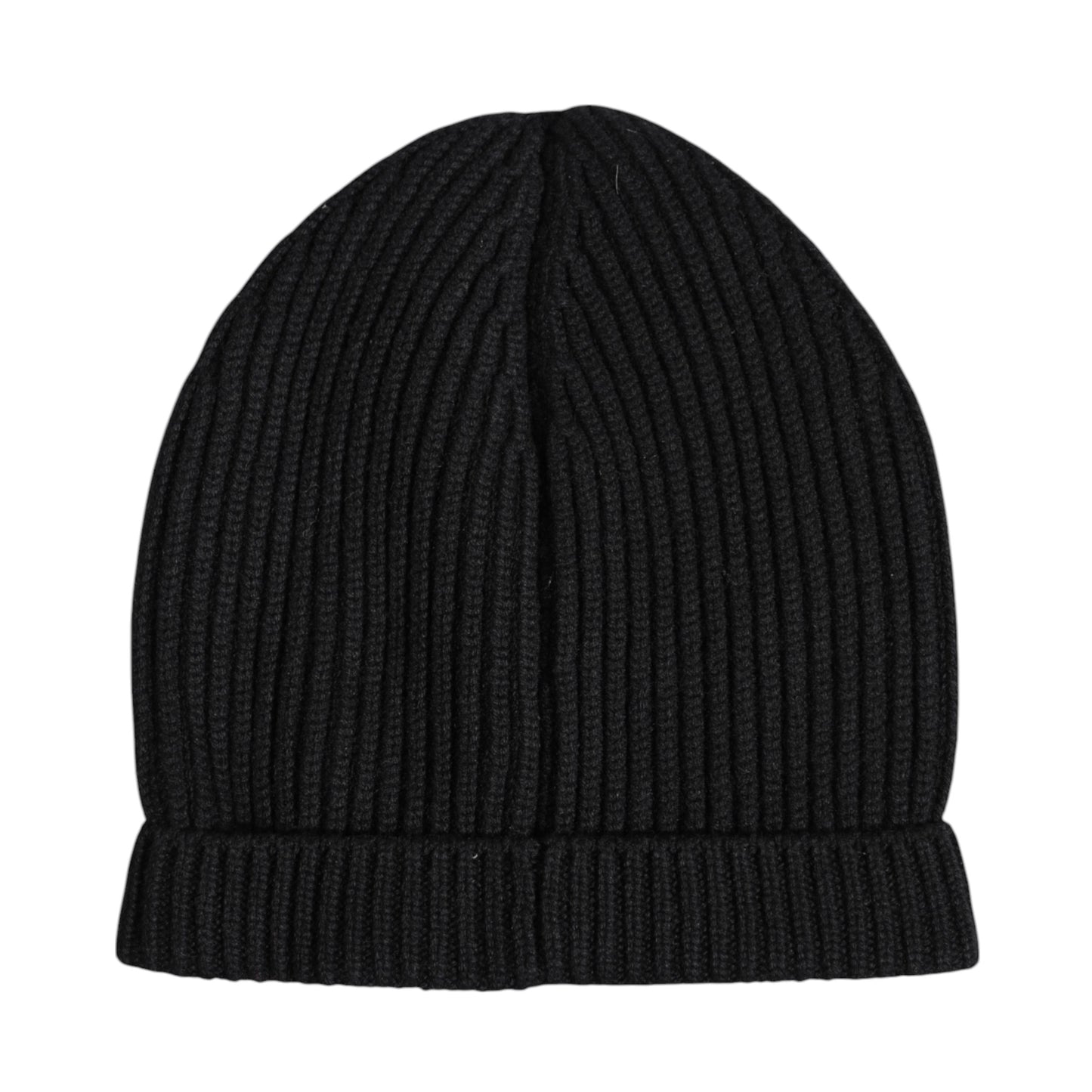 Dolce & Gabbana Black Cashmere Knitted Winter Beanie Hat Curated Luxury Accessories by Orvyn