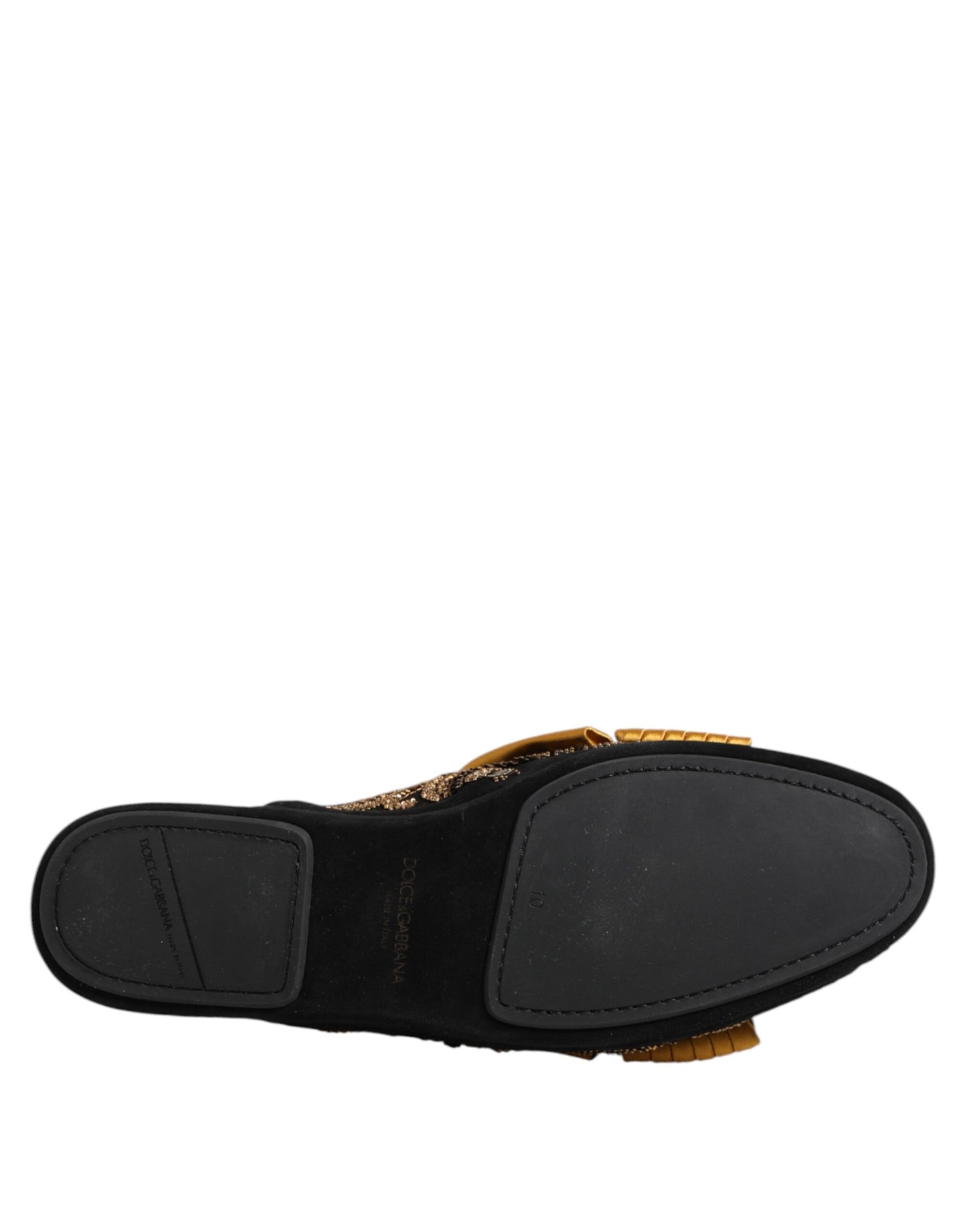 Dolce & Gabbana Multicolor Embellished Flat Sandals Shoes Curated Luxury Accessories by Orvyn