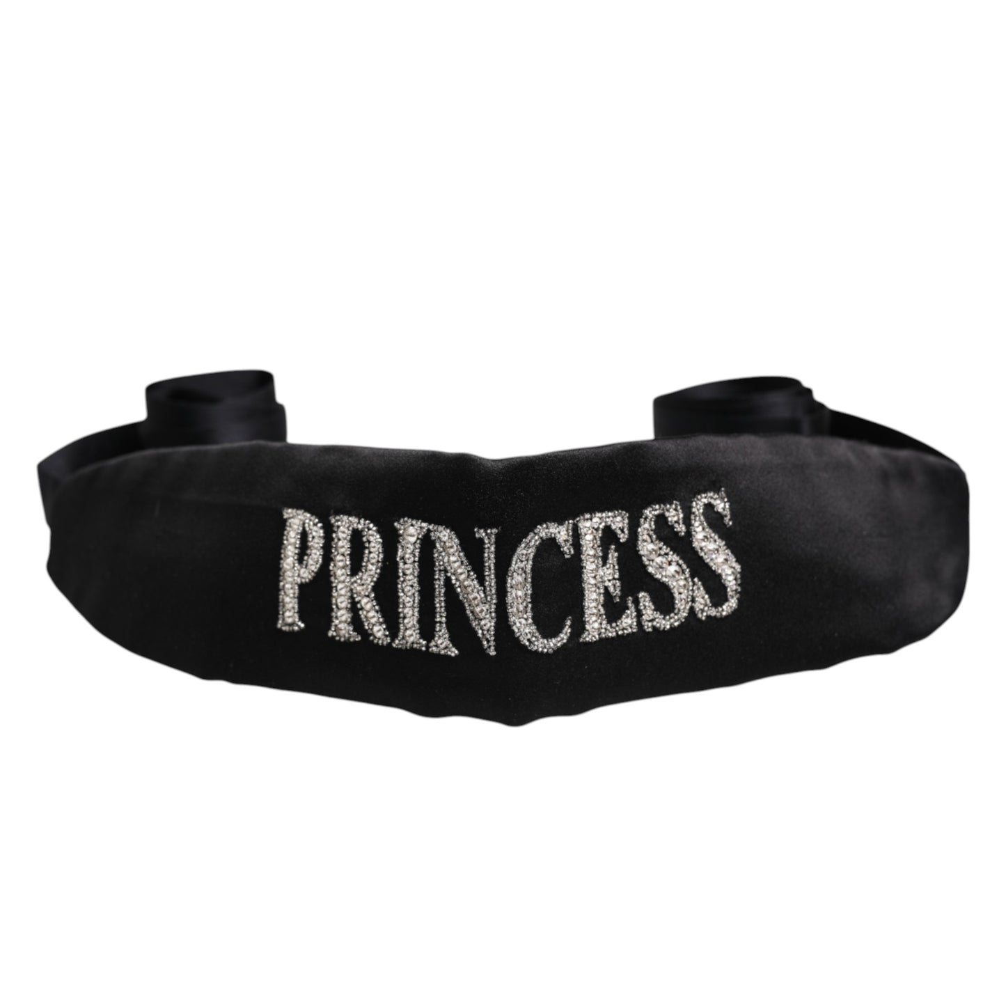 Dolce & Gabbana Black Princess Fantasy Braided Waist Belt Curated Luxury Accessories by Orvyn