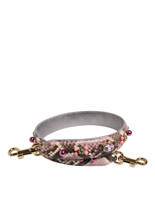 Dolce & Gabbana Multicolor Embellished Handbag Shoulder Strap Curated Luxury Accessories by Orvyn