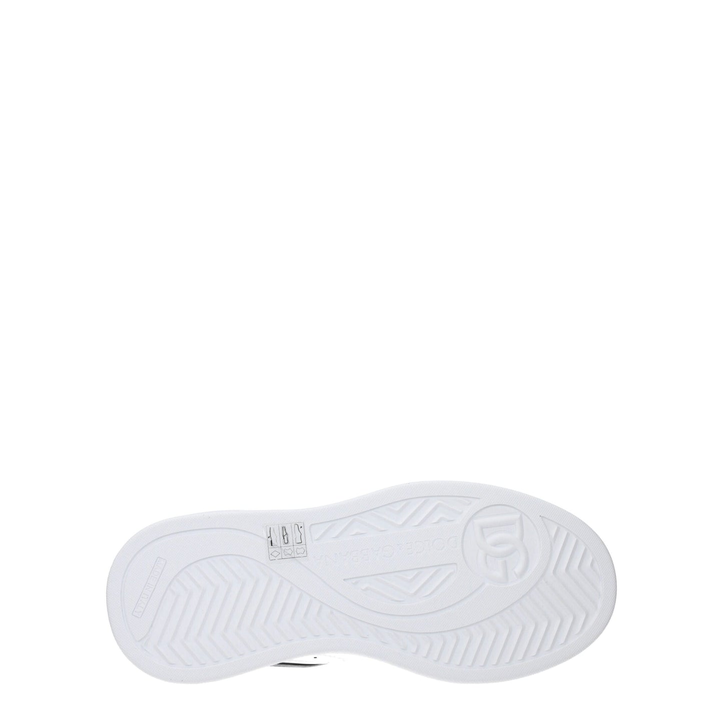 Dolce & Gabbana White Leather Low Top Sneakers Curated Luxury Accessories by Orvyn