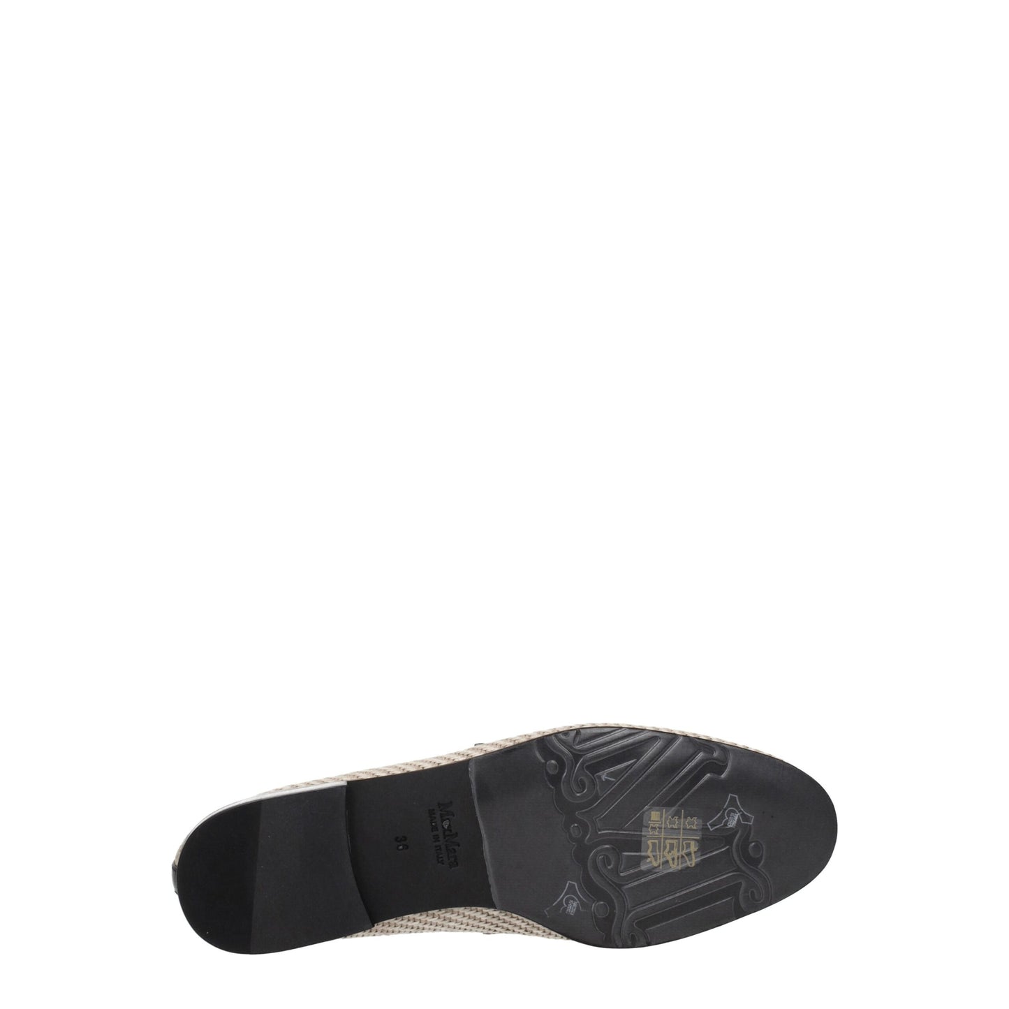 Max Mara Beige Fabric Slip-On Loafers Curated Luxury Accessories by Orvyn
