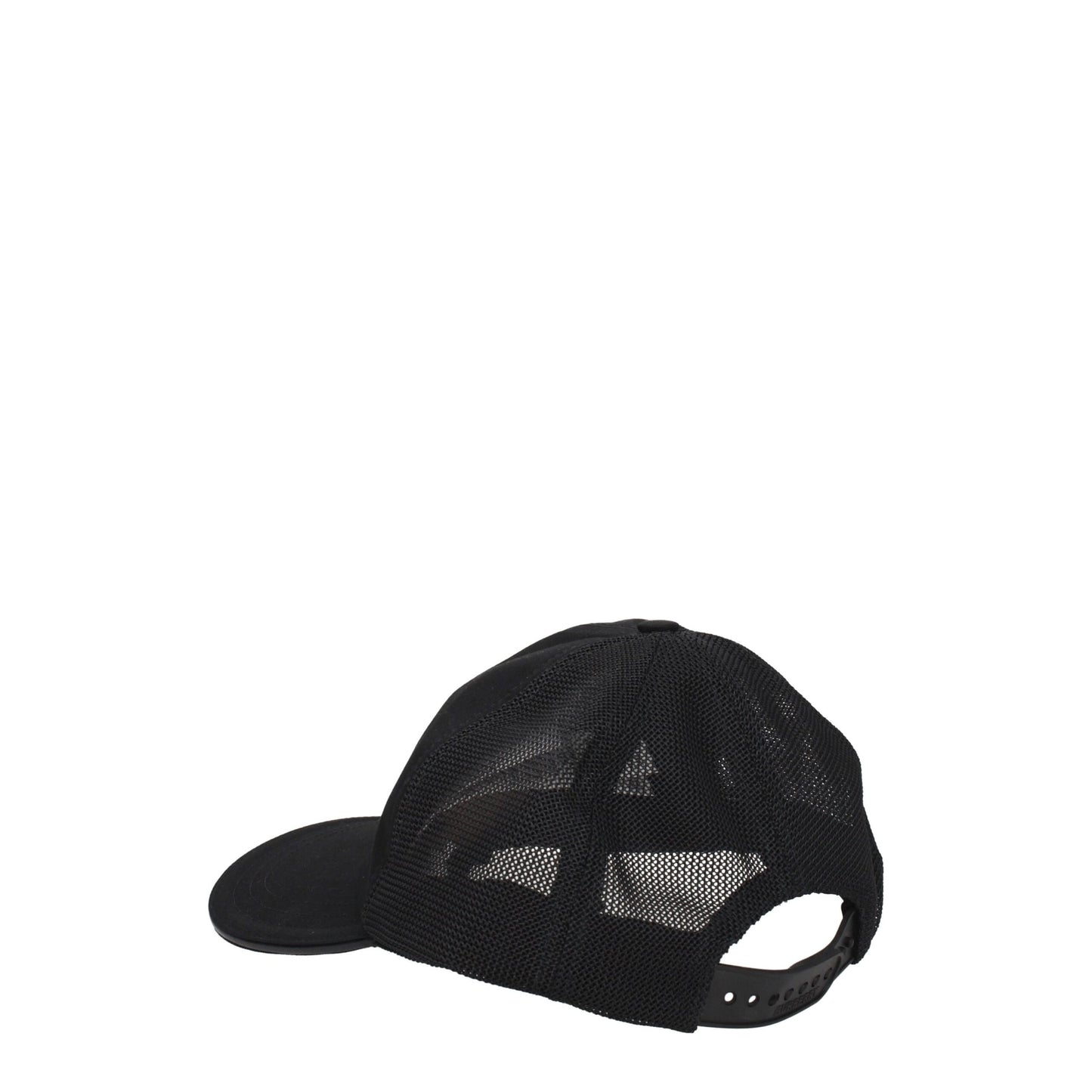 Burberry Black Cotton Cap (Baseball Hat) Curated Luxury Accessories by Orvyn