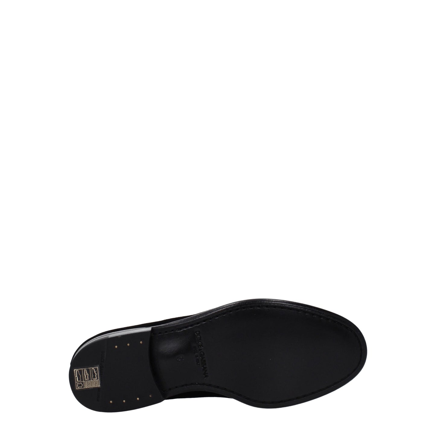 Dolce & Gabbana Black Velvet Slip-On Loafers Curated Luxury Accessories by Orvyn