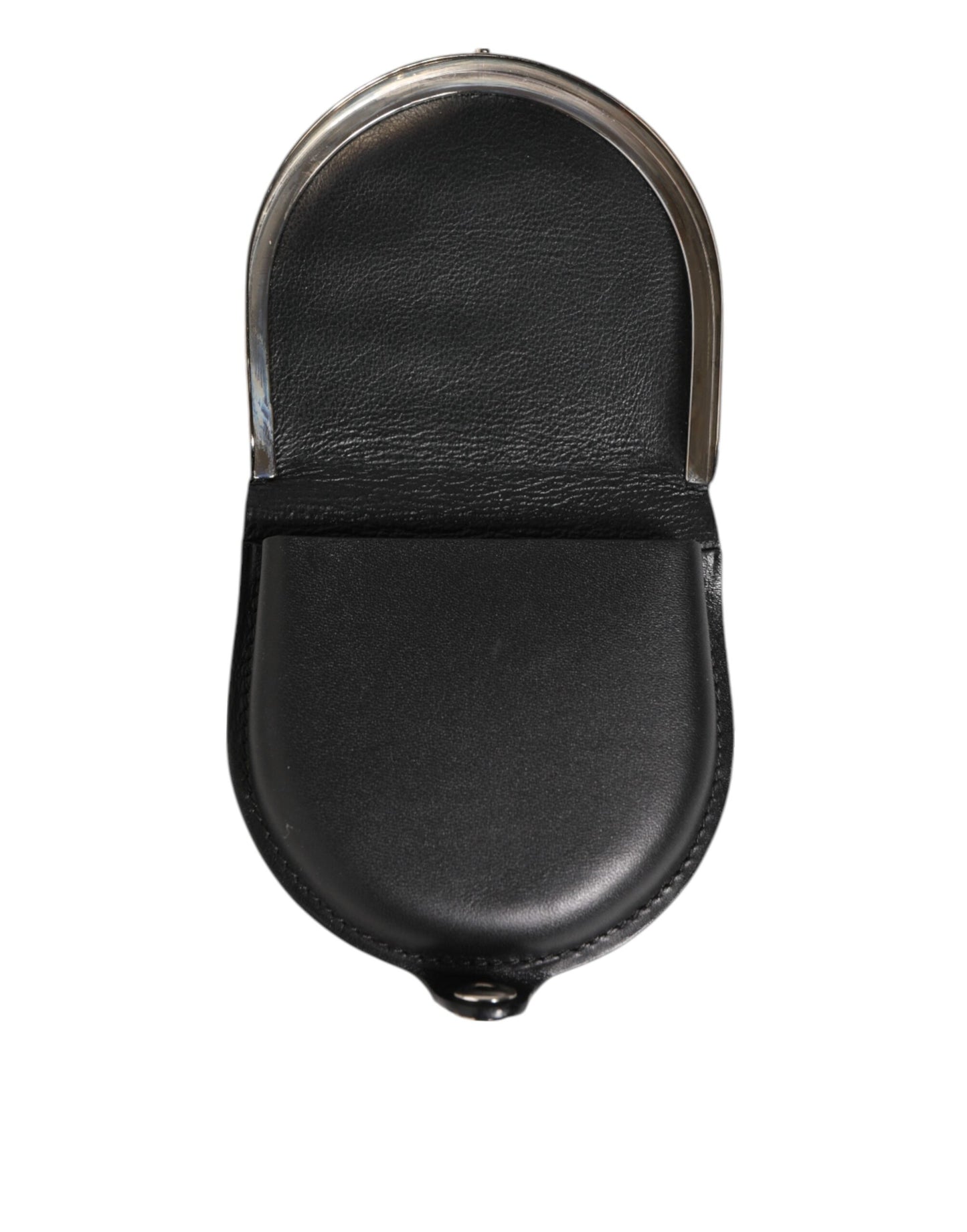 Dolce & Gabbana Black Polished Crocodile Leather Mens Coin Purse Wallet Curated Luxury Accessories by Orvyn