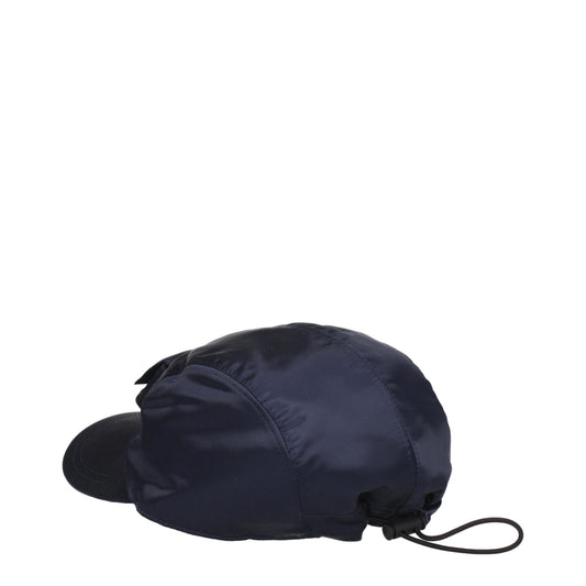 Fendi Blue Polyamide Cap (Baseball Hat) Curated Luxury Accessories by Orvyn