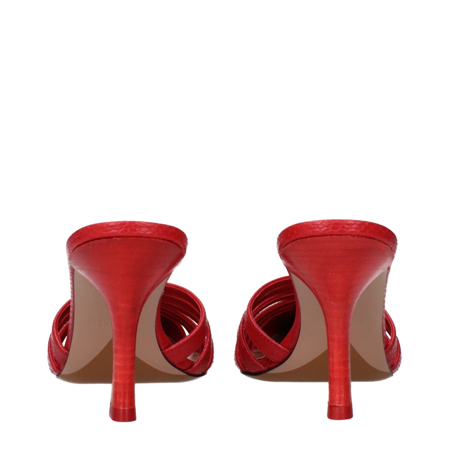 Paris Texas Red Leather Stiletto Heel Sandals Curated Luxury Accessories by Orvyn