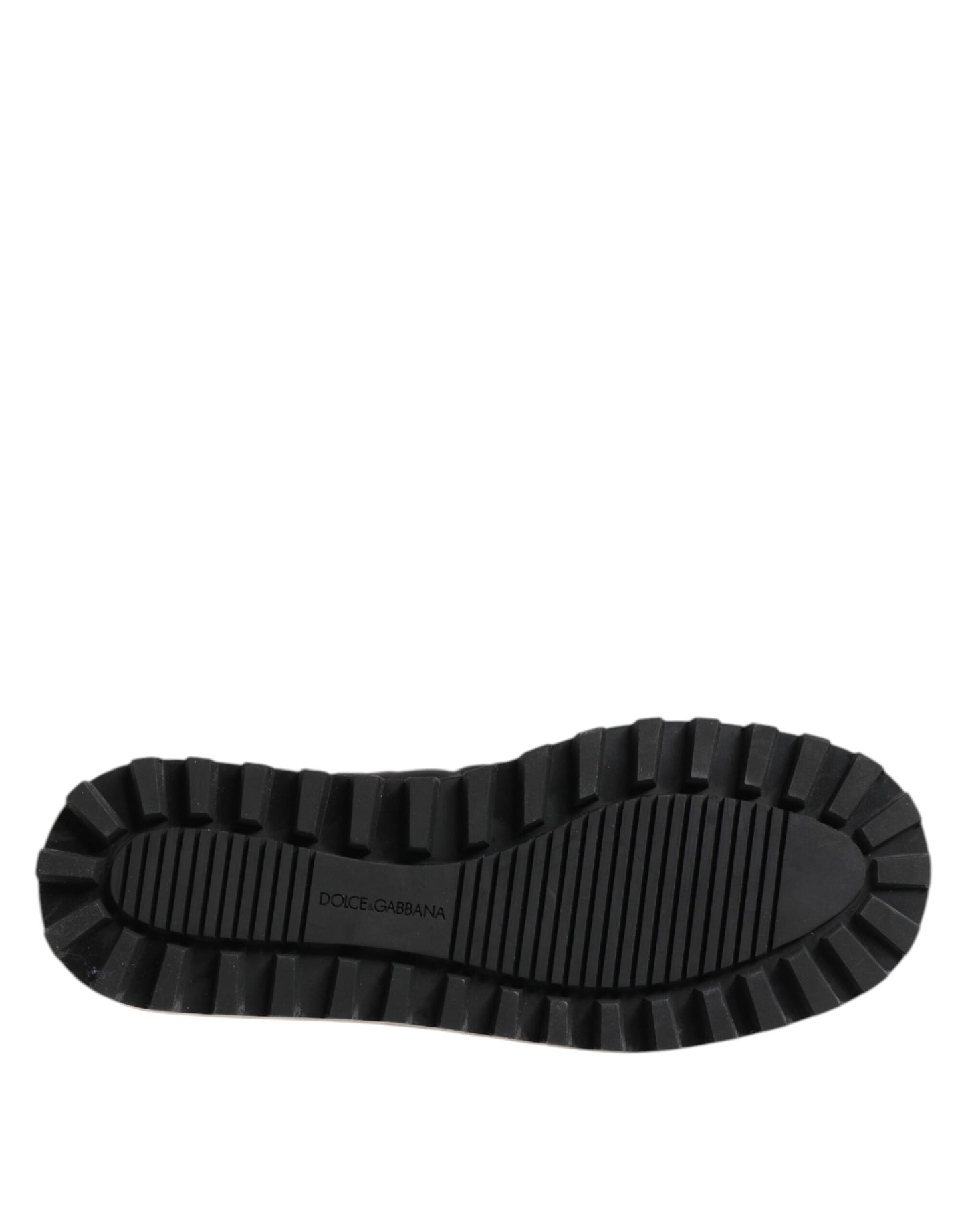 Dolce & Gabbana Black Nylon Low Top Slip On Sneaker Shoes Curated Luxury Accessories by Orvyn