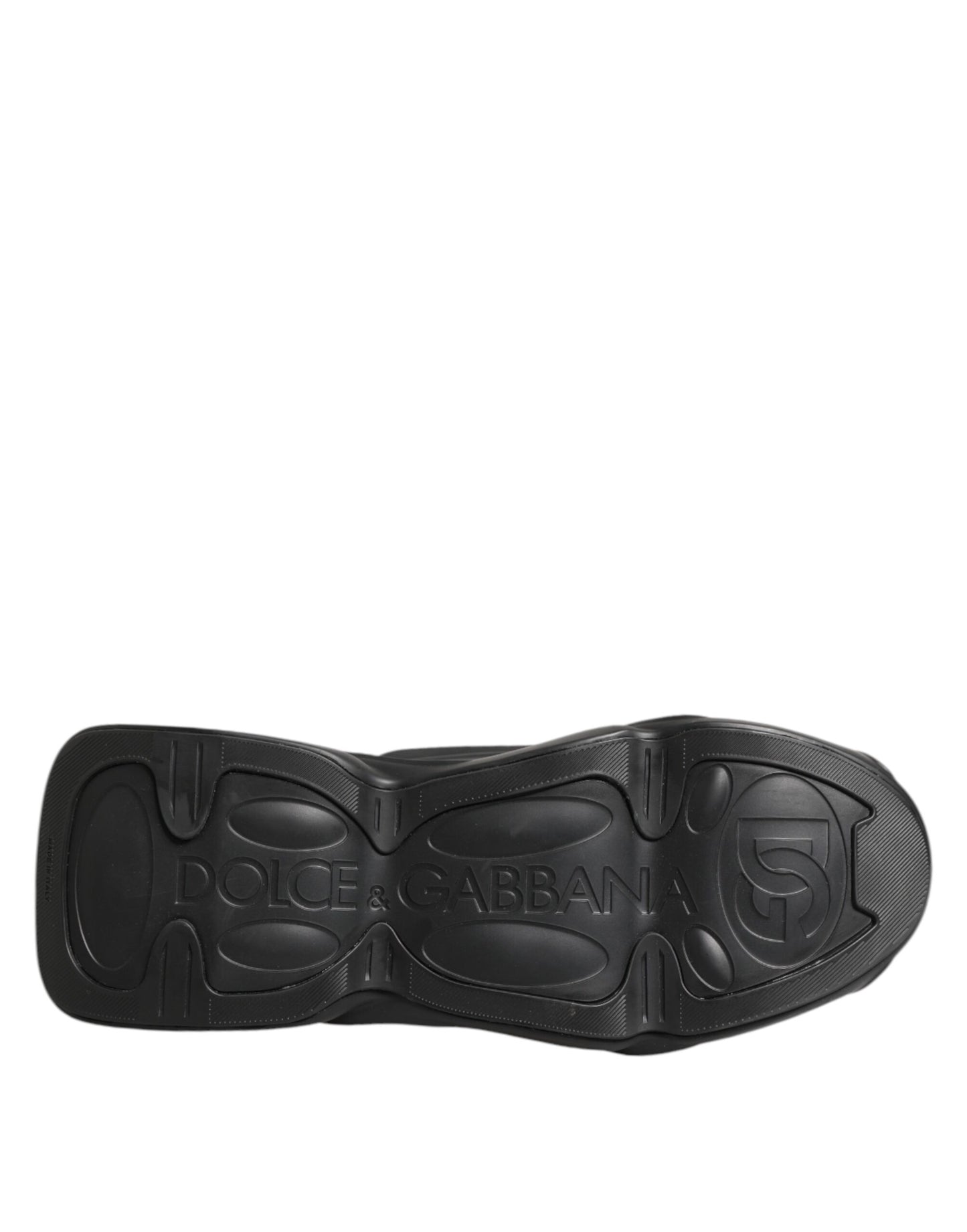 Dolce & Gabbana Black Lace Up Wave Low Top Men Sneaker Shoes Curated Luxury Accessories by Orvyn