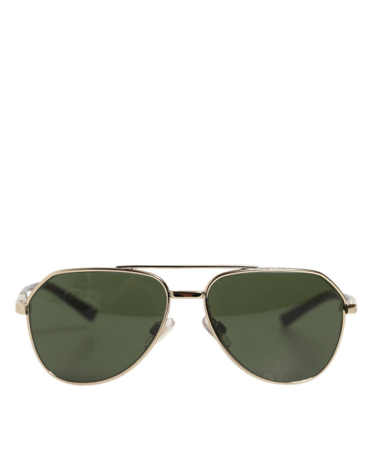 Dolce & Gabbana DG2125 Silver Frame Aviator Shades Eyewear Sunglasses Children
