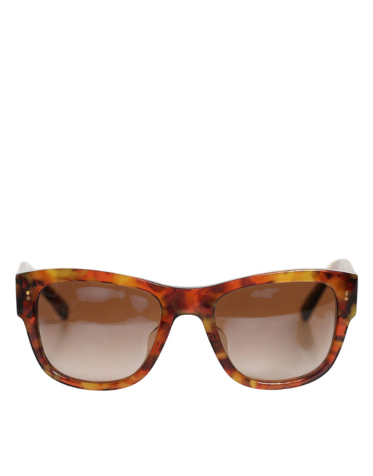 Dolce & Gabbana DG4338F Brown Havana Full Rim Round Lenses Sunglasses Curated Luxury Accessories by Orvyn