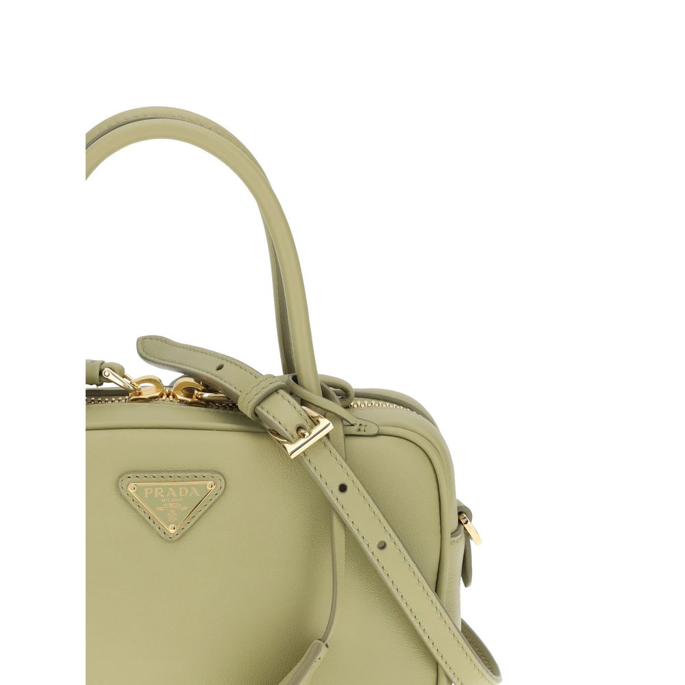 Prada Bicolor Bonnie Handbag