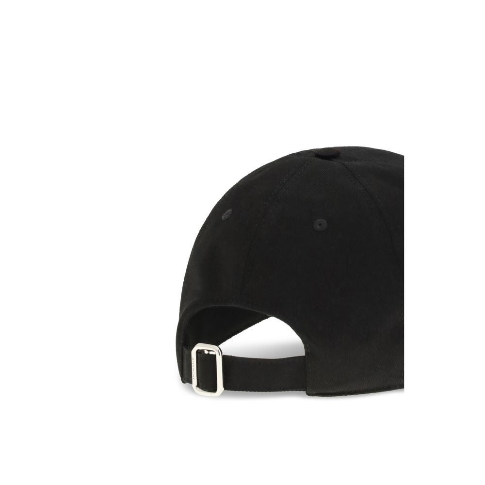 Givenchy Black Cotton Cap (Baseball Hat) Curated Luxury Accessories by Orvyn