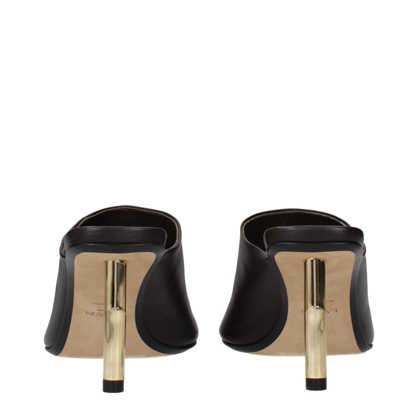 Lanvin Black Leather High Heel Pumps Curated Luxury Accessories by Orvyn