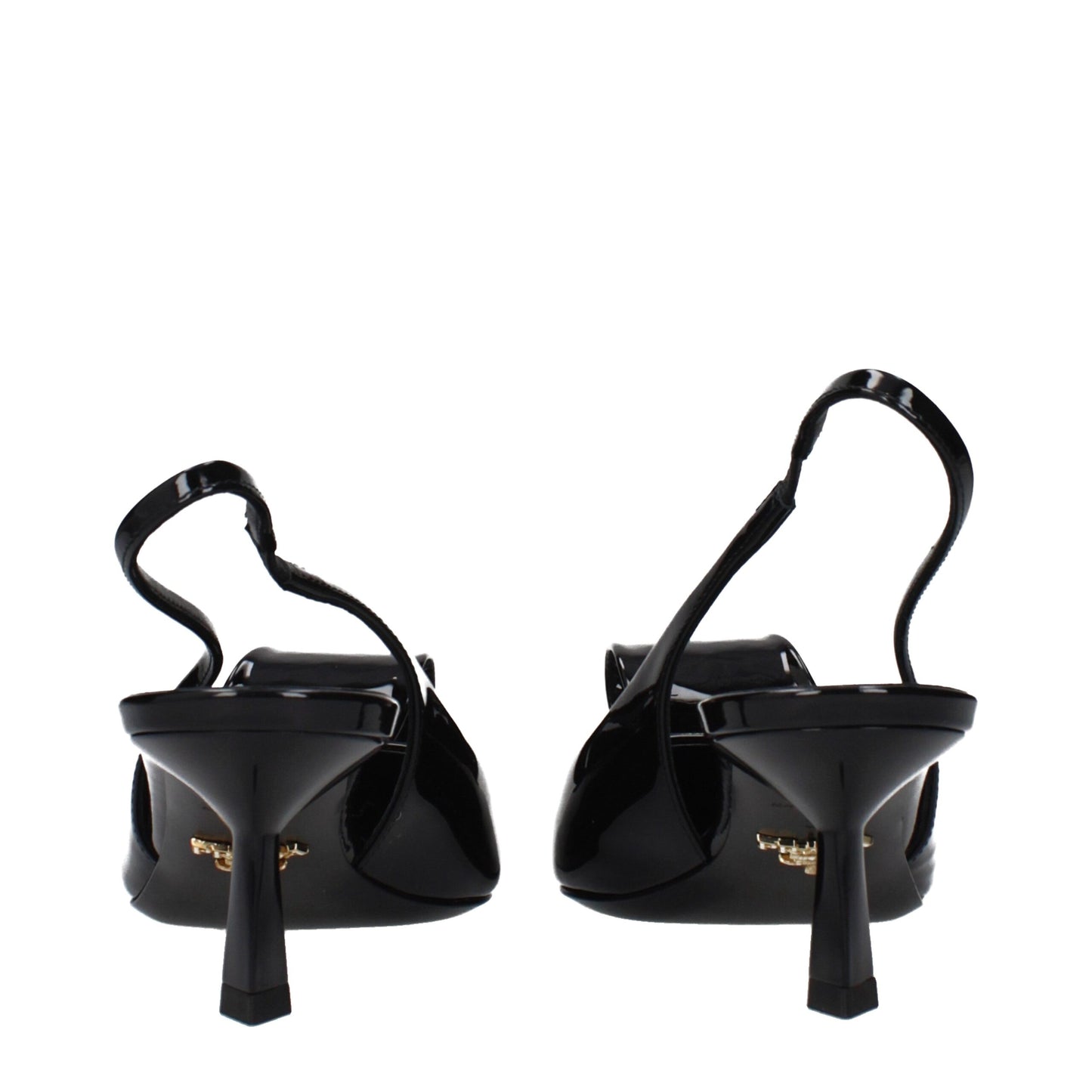 Prada Black Leather Stiletto Heel Sandals Curated Luxury Accessories by Orvyn