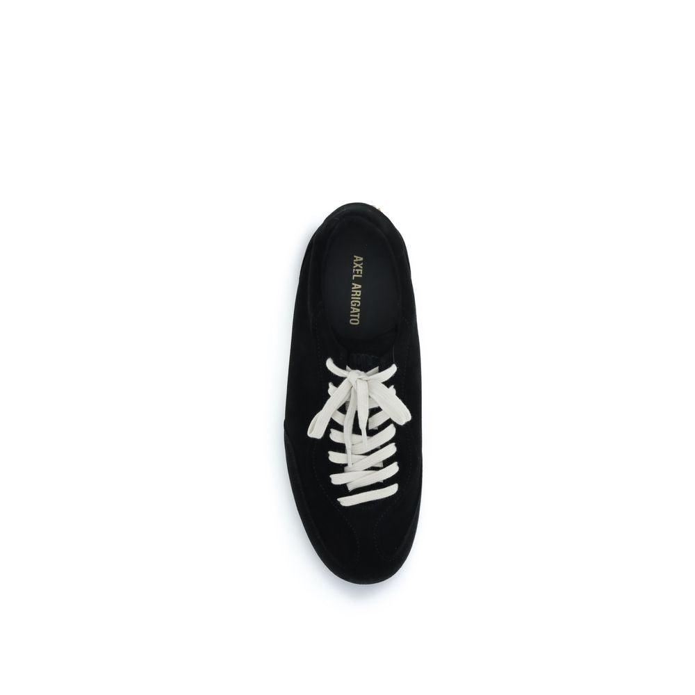 Axel Arigato Black Calf Leather Bos Taurus Low Top Sneakers Curated Luxury Accessories by Orvyn