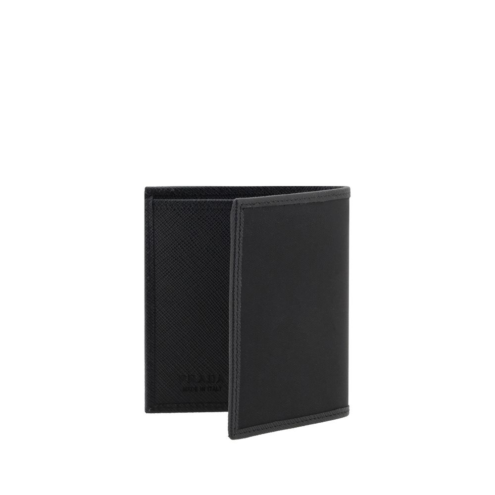 Prada Black 'Re-Nylon' Wallet schwarz