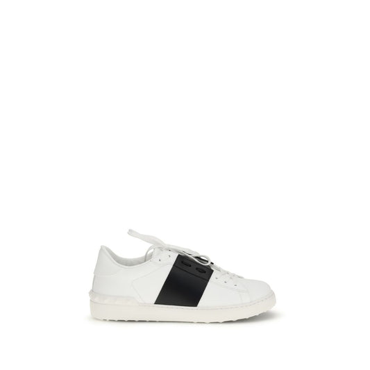 Valentino Garavani White Calf Leather Bos Taurus Low Top Sneakers Curated Luxury Accessories by Orvyn