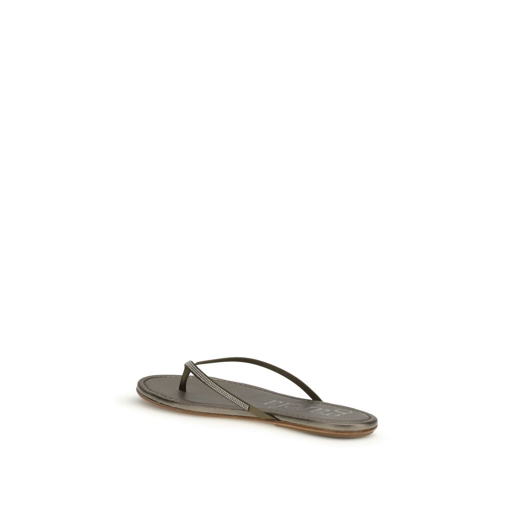 Pedro García Bicolor Crystals Sandals Curated Luxury Accessories by Orvyn