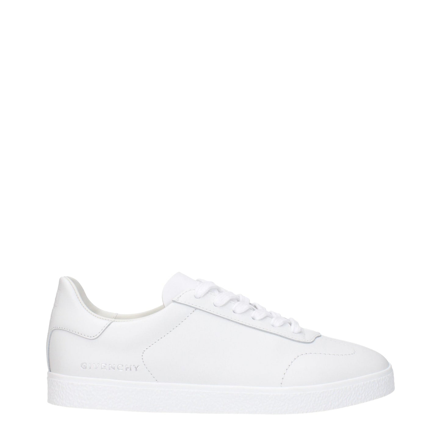 Givenchy White Leather Low Top Sneakers Curated Luxury Accessories by Orvyn