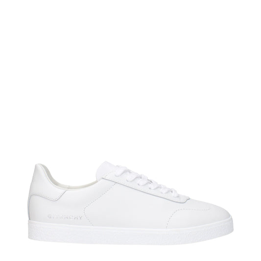 Givenchy White Leather Low Top Sneakers Curated Luxury Accessories by Orvyn