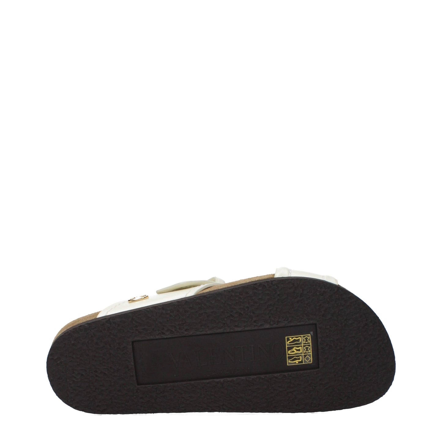 Valentino Garavani Beige Leather Slippers Curated Luxury Accessories by Orvyn