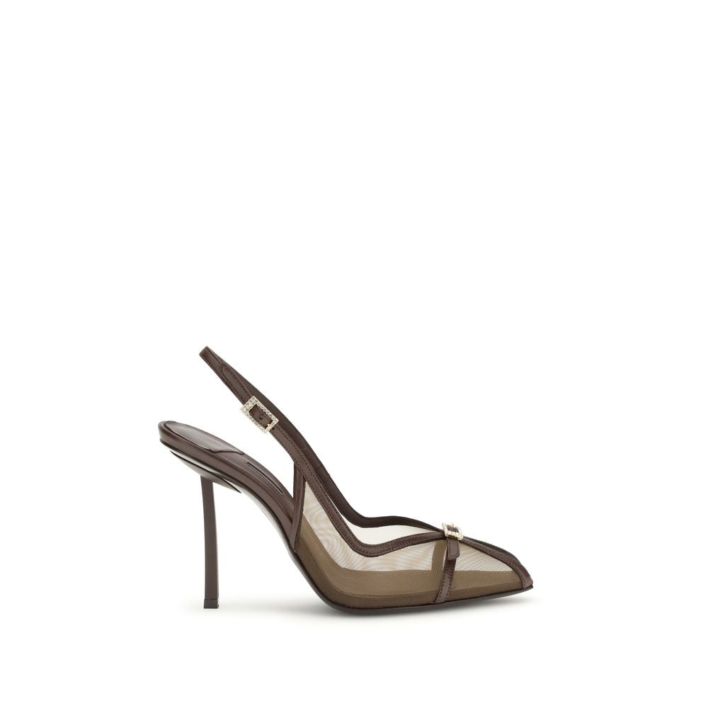LE SILLA Brown 'Platform' Pumps braun