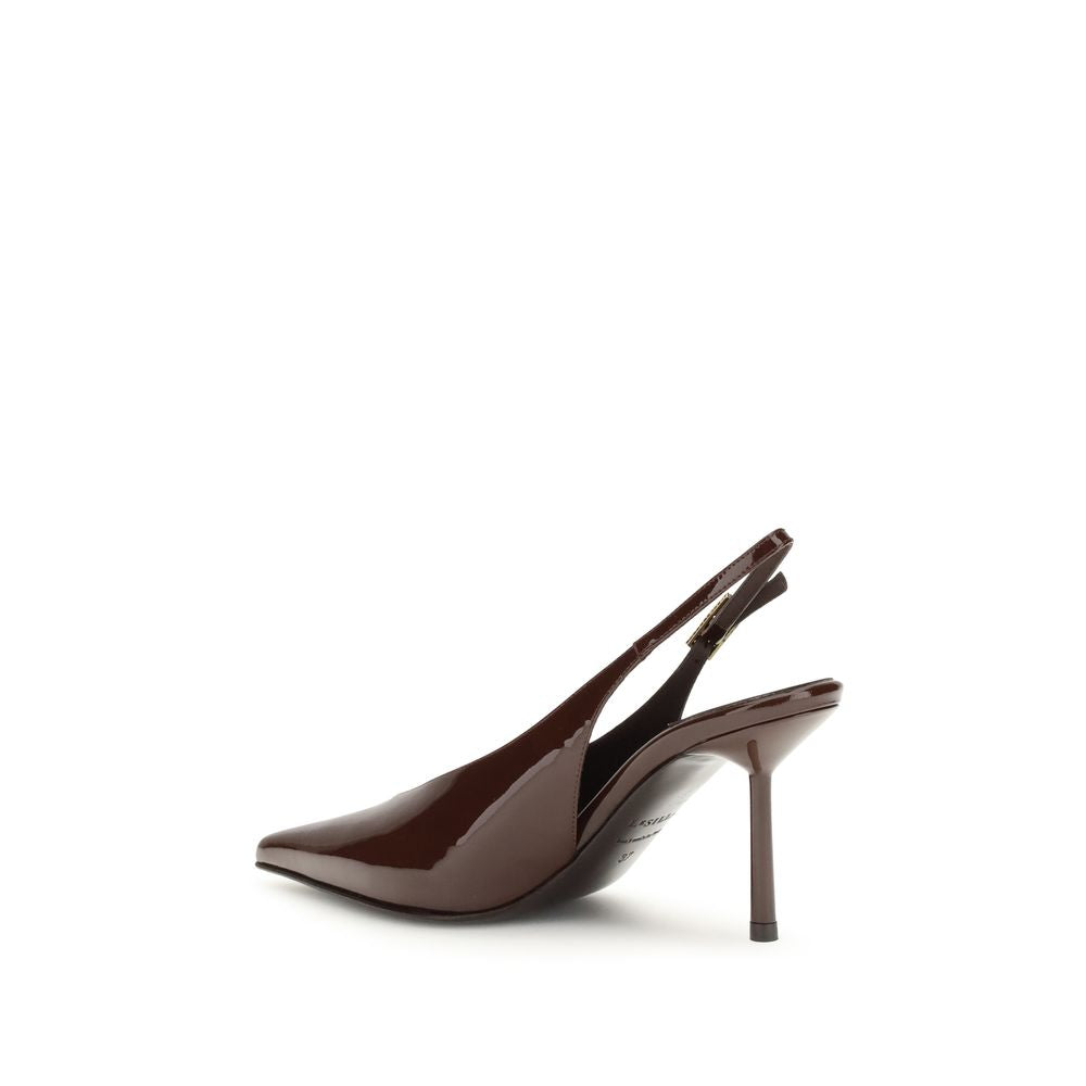 LE SILLA Brown Clivage Décolleté Mini Pumps braun