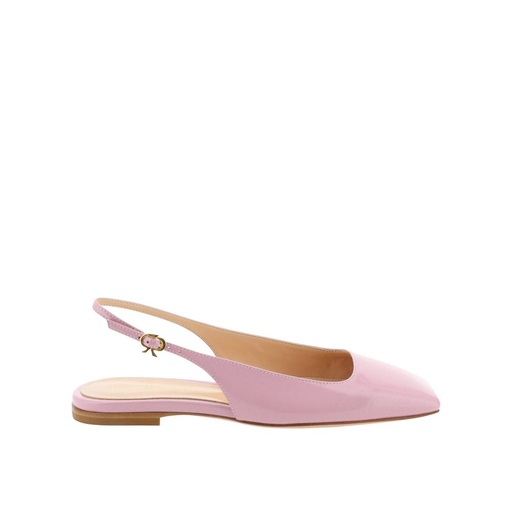 Gianvito Rossi Multicolor Calfskin Flat Sandals Curated Luxury Accessories by Orvyn