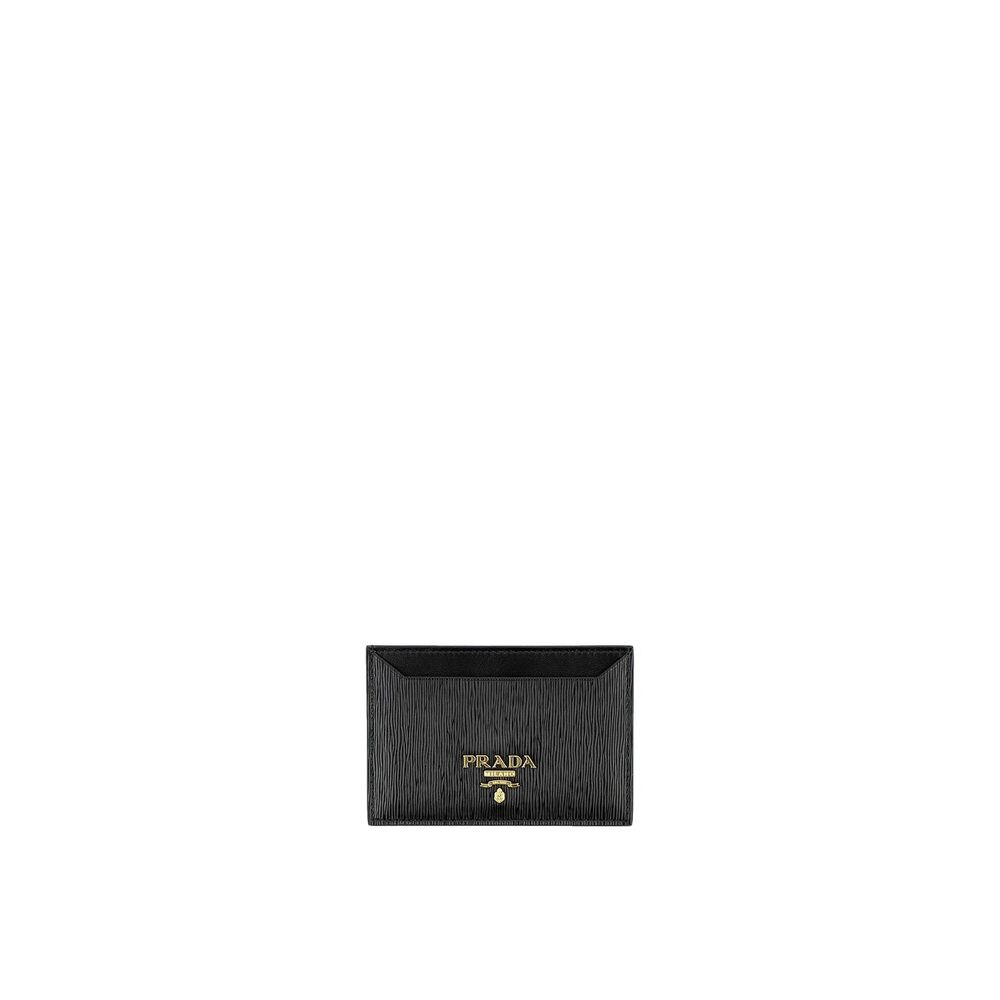 Prada Black Calfskin Wallet Curated Luxury Accessories by Orvyn