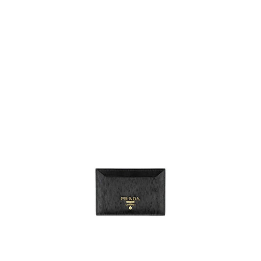 Prada Black Calfskin Wallet Curated Luxury Accessories by Orvyn