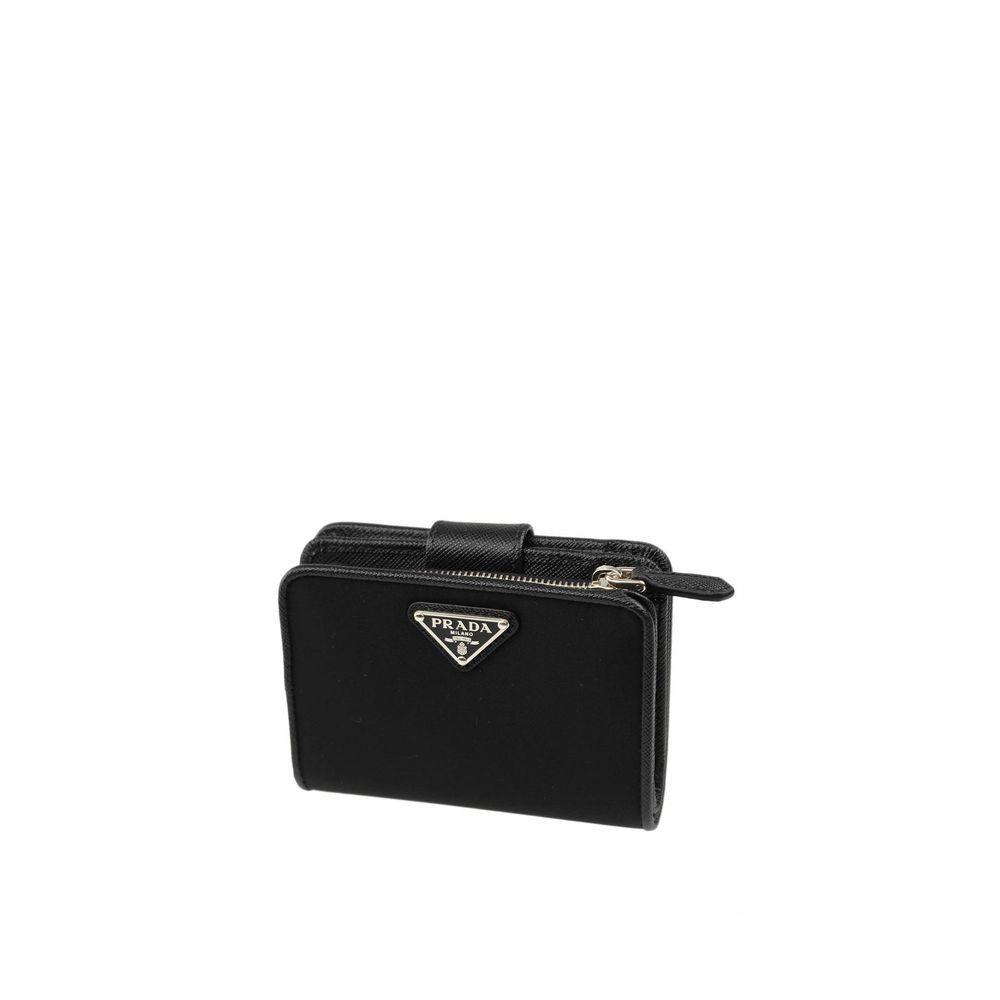 Prada Black Nylon Wallet Curated Luxury Accessories by Orvyn
