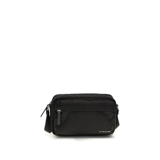 Givenchy Black Polyamide Shoulder Bag Curated Luxury Accessories by Orvyn