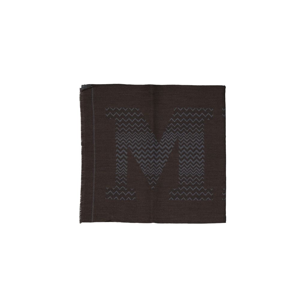 Missoni Brown Virgin Wool Scarf Curated Luxury Accessories by Orvyn