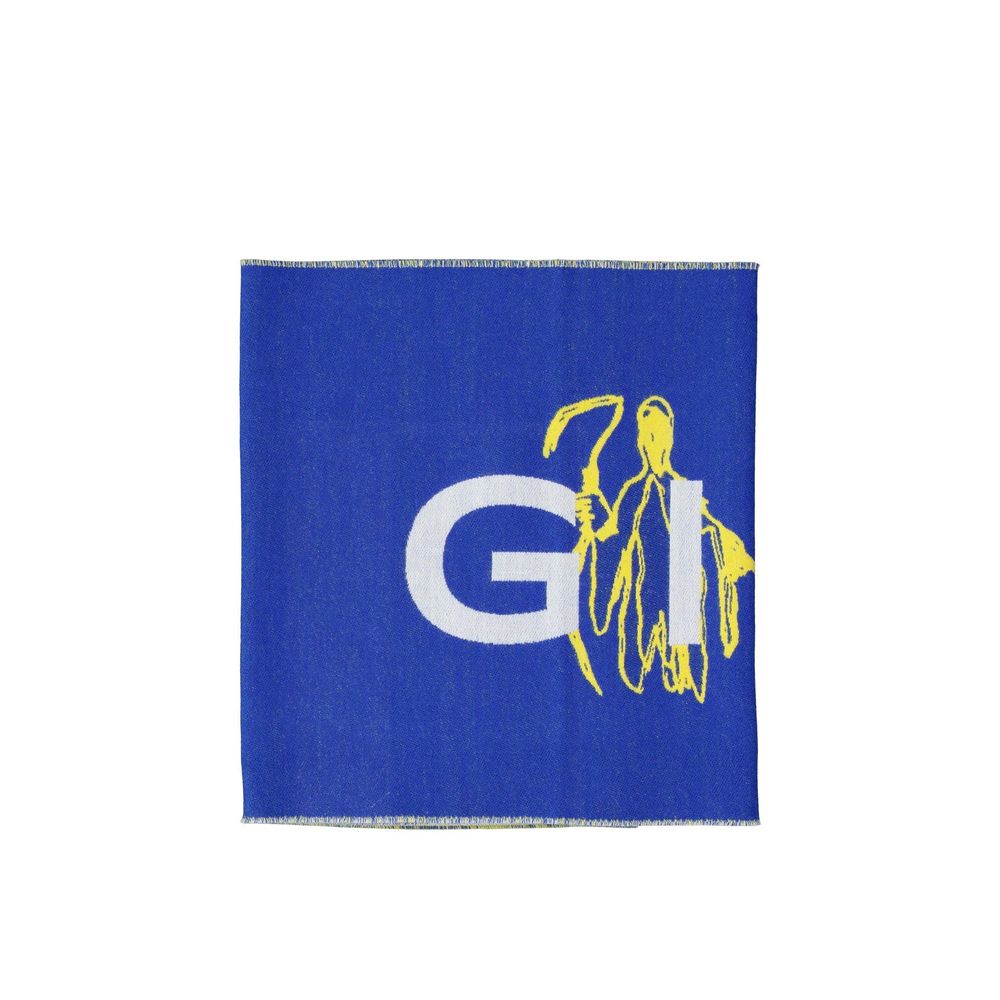 Givenchy Blue Silk Scarf Curated Luxury Accessories by Orvyn