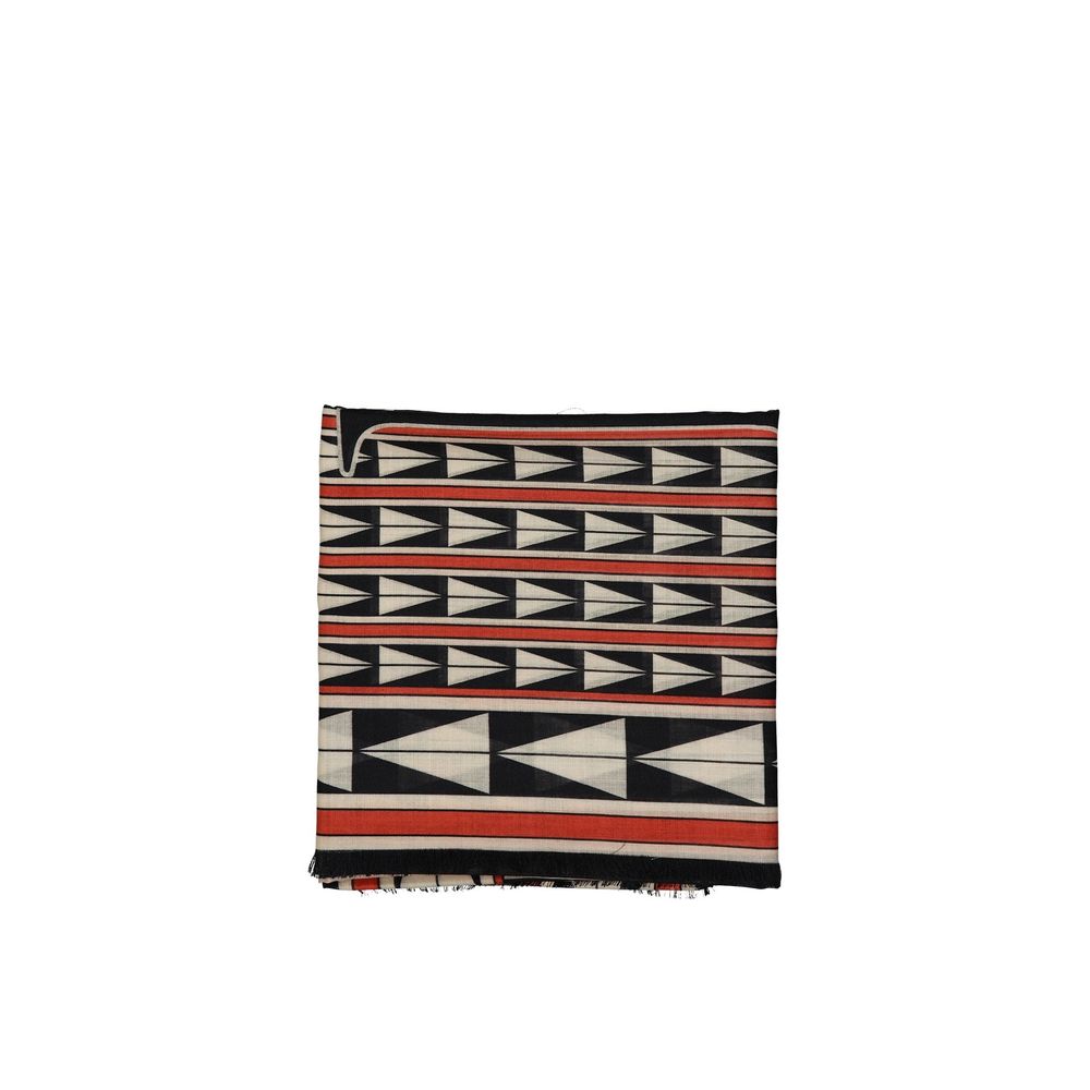 Lanvin Black Wool Scarf Curated Luxury Accessories by Orvyn