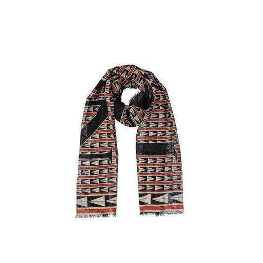 Lanvin Black Wool Scarf Curated Luxury Accessories by Orvyn