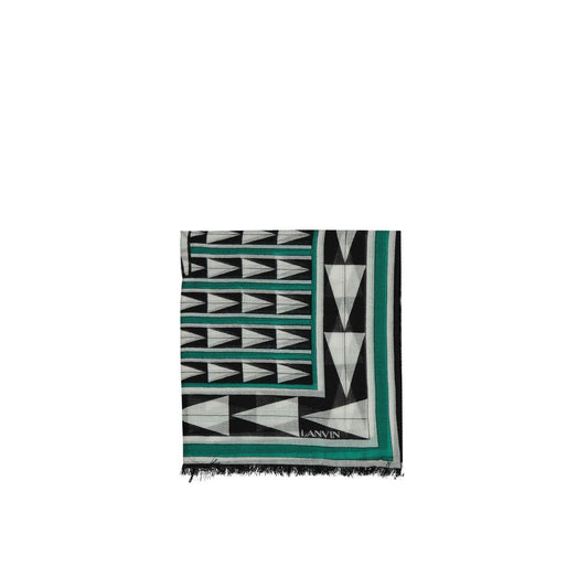 Lanvin Bicolor Wool Scarf Curated Luxury Accessories by Orvyn