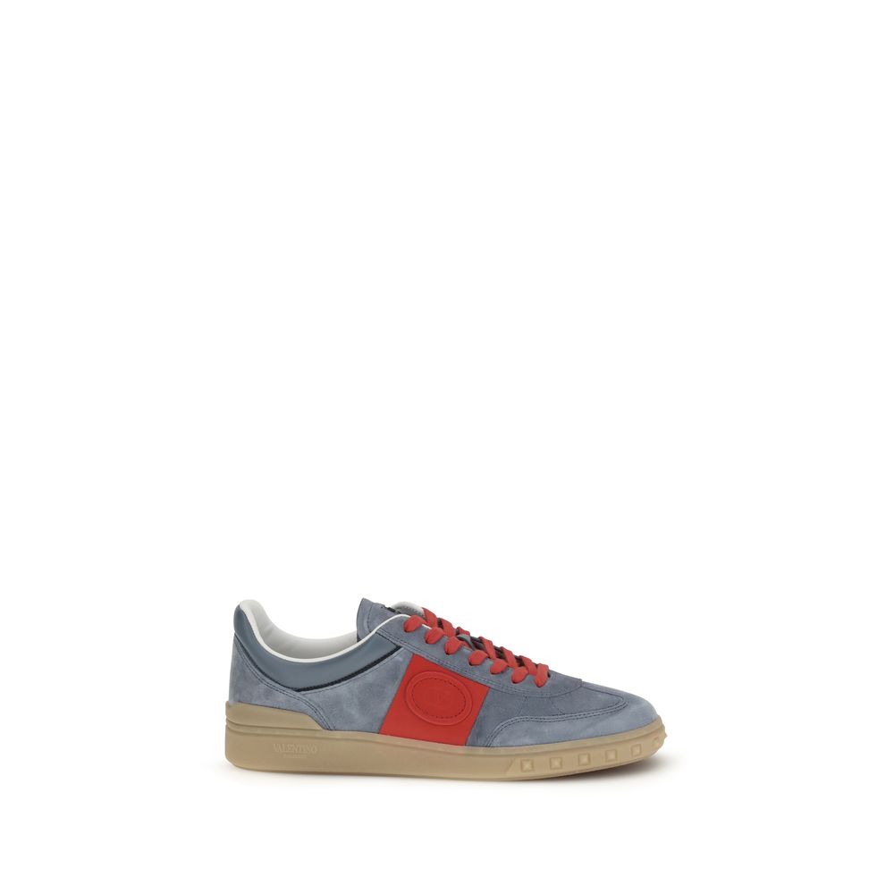 Valentino Garavani Multicolor Calf Leather Bos Taurus Low Top Sneakers Curated Luxury Accessories by Orvyn