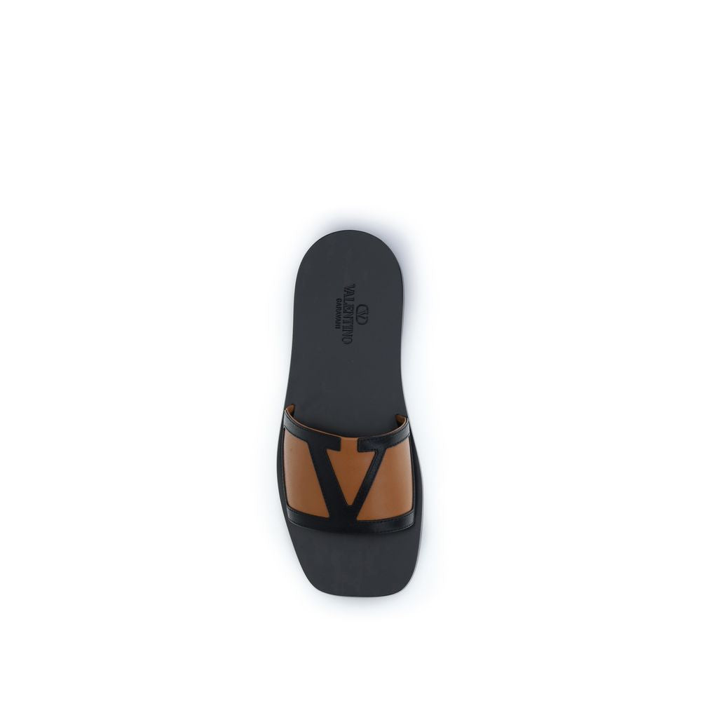 Valentino Garavani Black 'Viva Superstar' Sandals schwarz