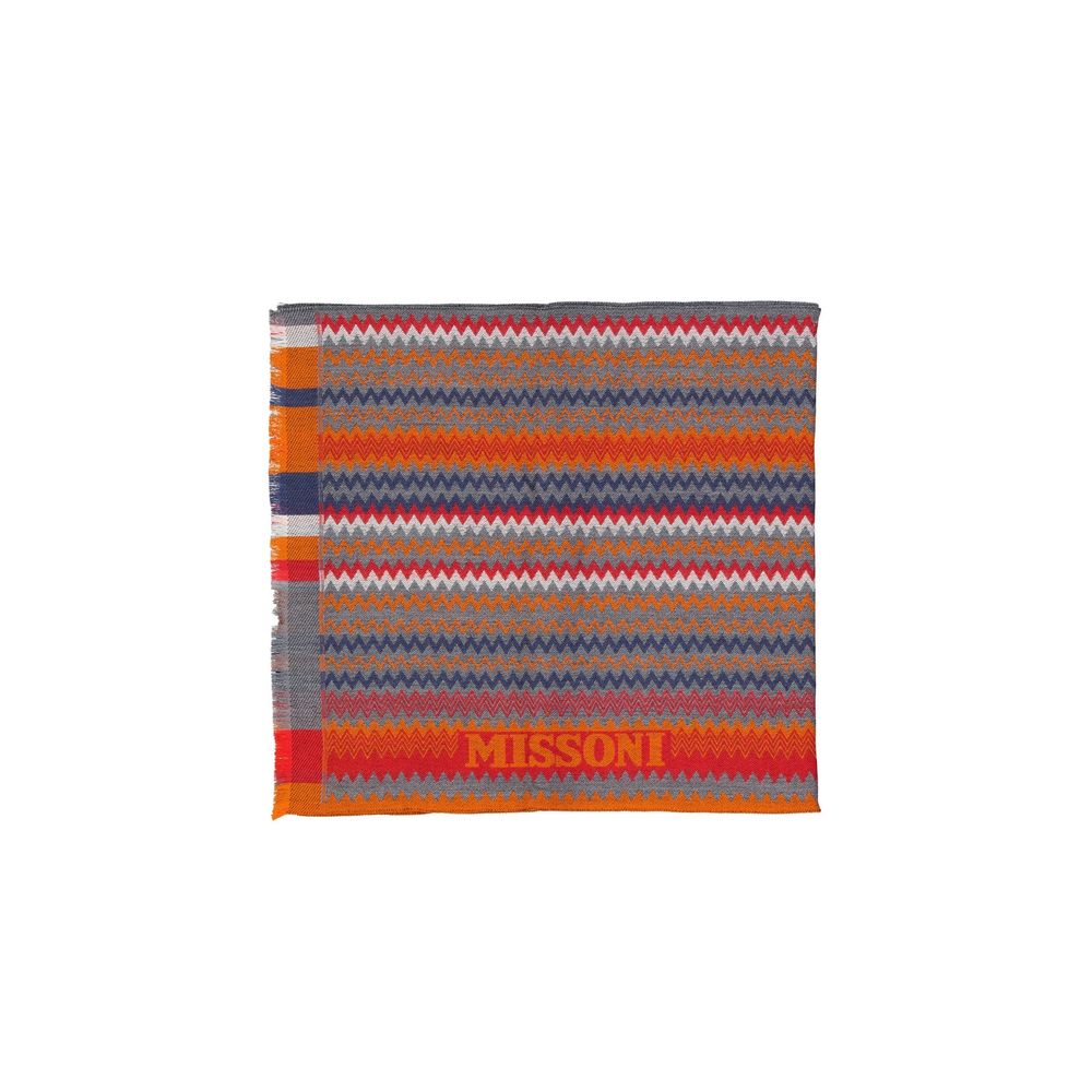Missoni Gray Wool Scarf Curated Luxury Accessories by Orvyn