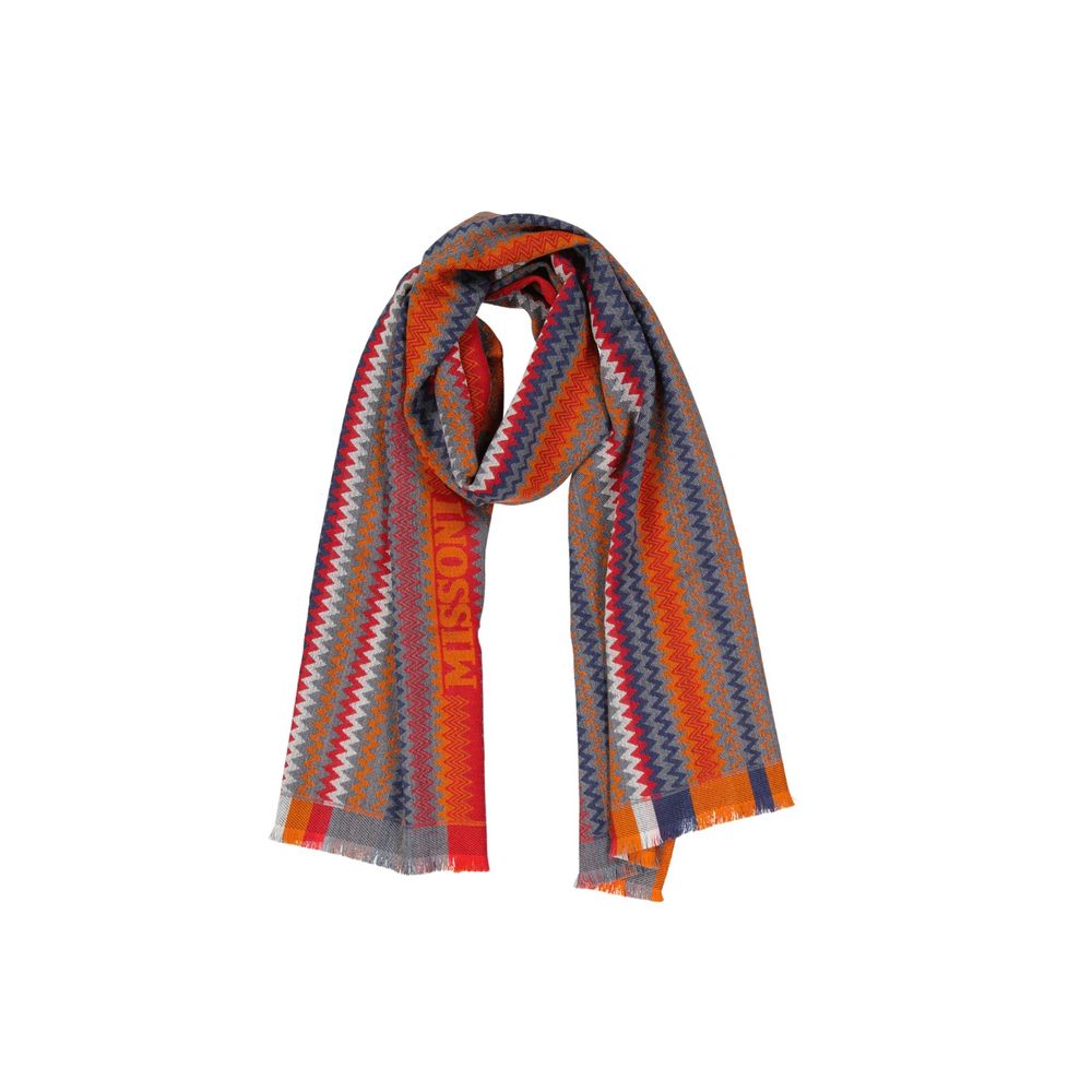 Missoni Gray Wool Scarf Curated Luxury Accessories by Orvyn