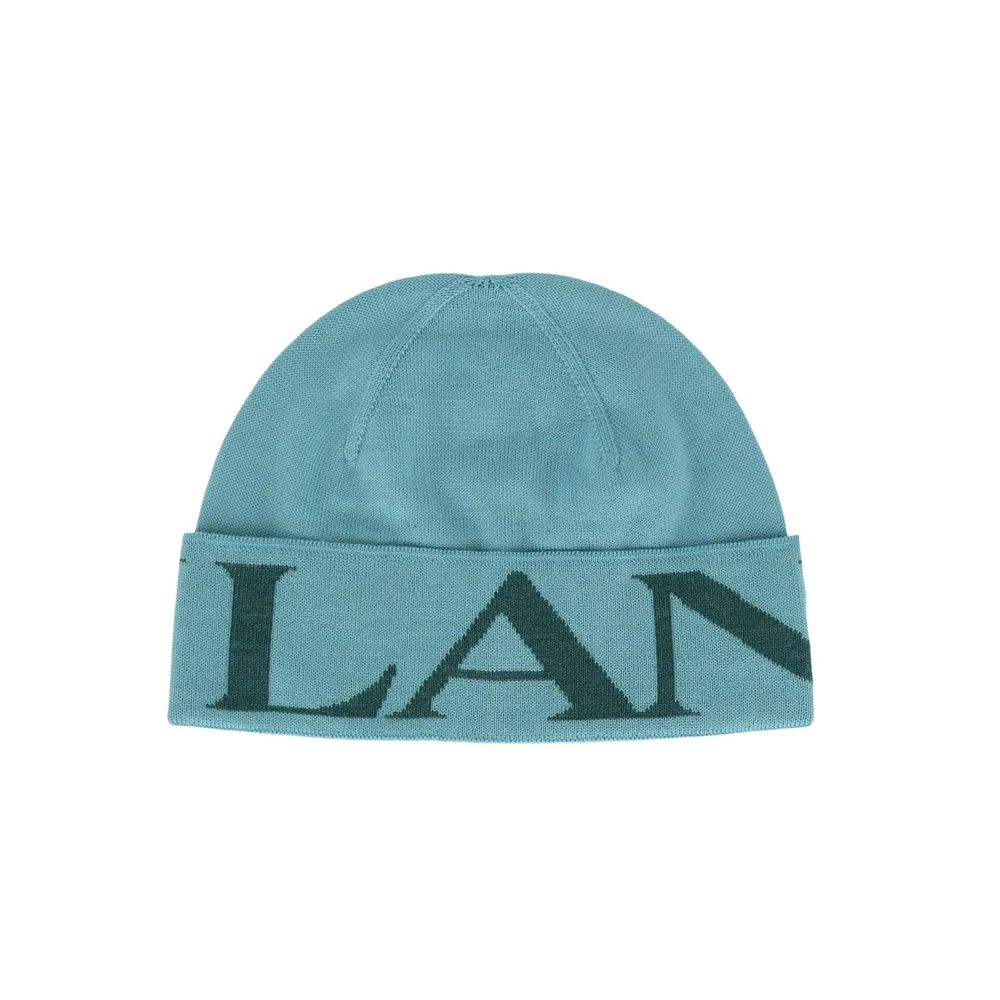 Lanvin Bicolor Virgin Wool Beanie Curated Luxury Accessories by Orvyn