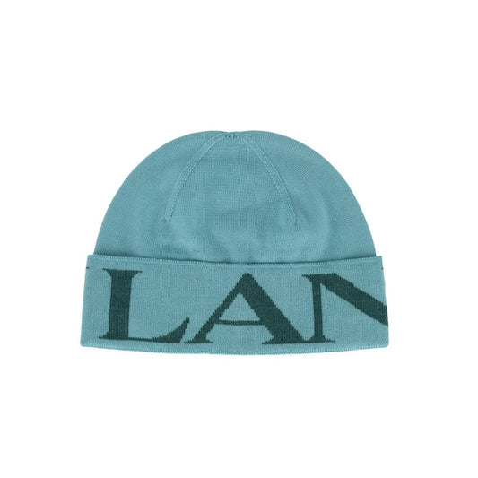 Lanvin Bicolor Virgin Wool Beanie Curated Luxury Accessories by Orvyn