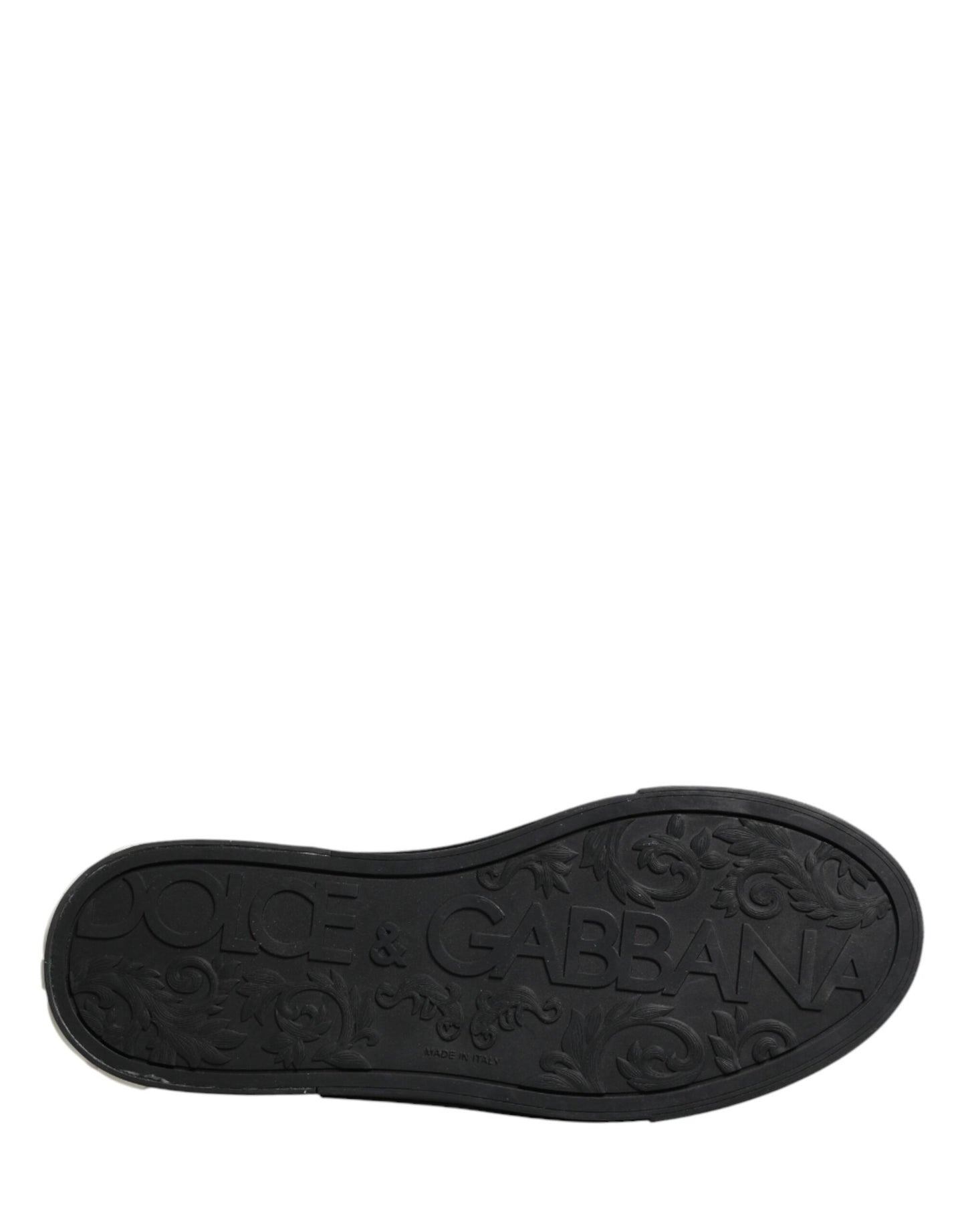 Dolce & Gabbana Blue Canvas Embellished Slip On Men Sneakers Shoes Curated Luxury Accessories by Orvyn