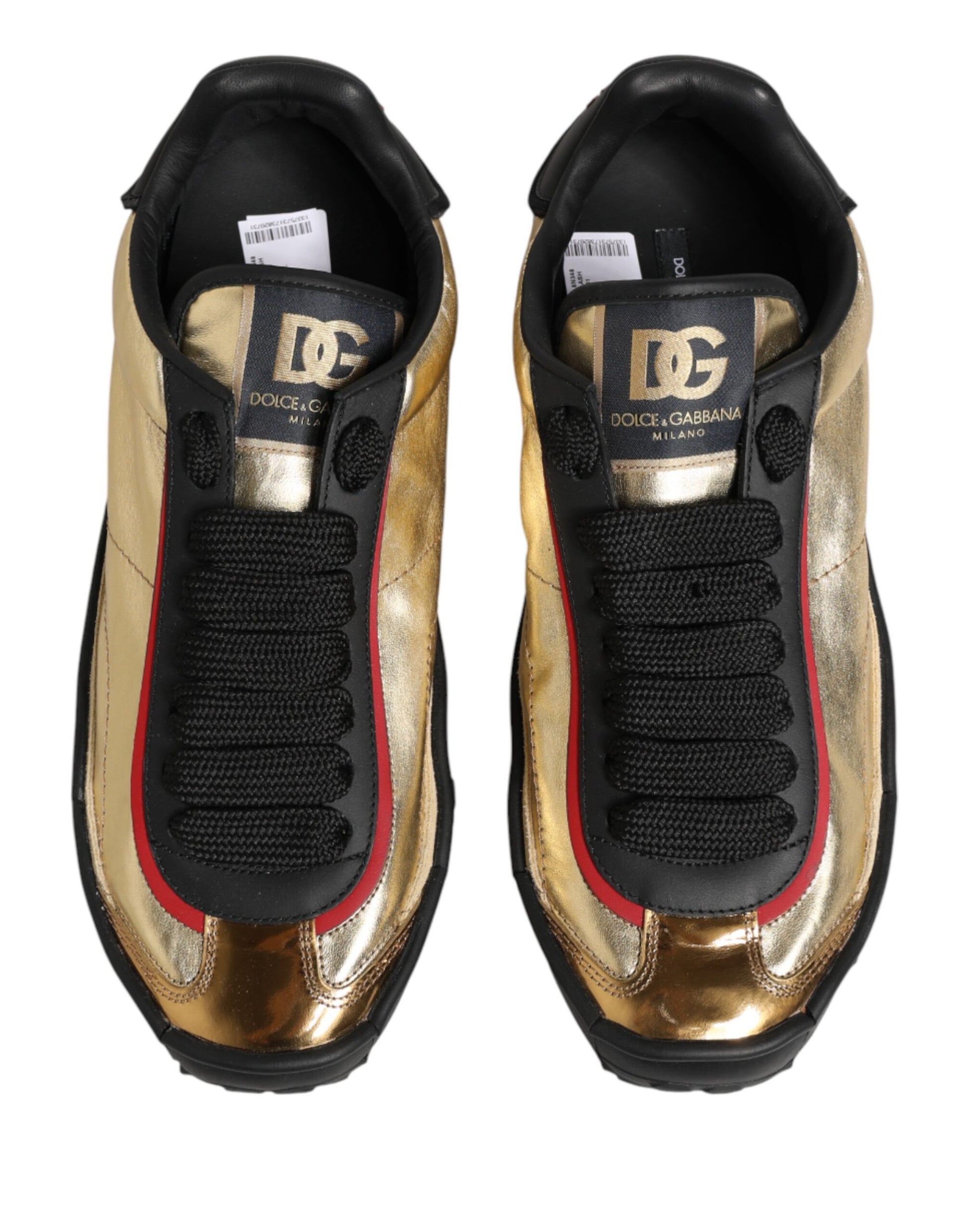Dolce & Gabbana Multicolor Old Runner Lace Up Sneakers Shoes Curated Luxury Accessories by Orvyn